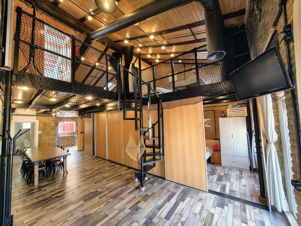 Industrial Style Modernist Villa